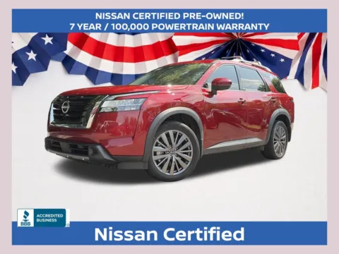 Red 2024 Nissan Pathfinder SL for sale in Marietta, GA