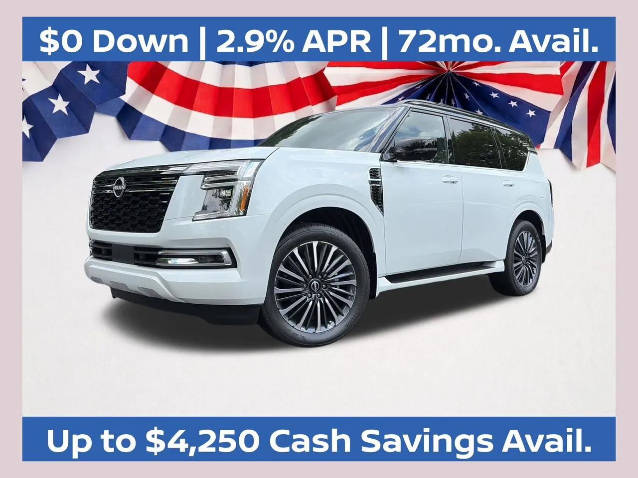 White 2026 Nissan Armada Platinum Reserve for sale in Marietta, GA