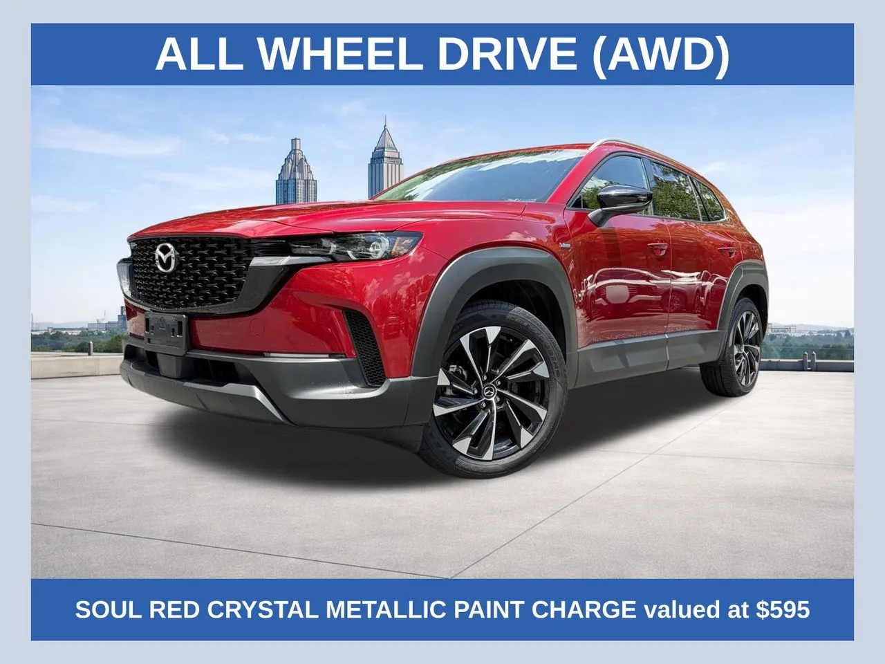 Red 2025 Mazda CX-50 Hybrid Premium Plus for sale in Marietta, GA