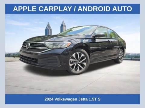 Black 2024 Volkswagen Jetta 1.5T S for sale in Marietta, GA