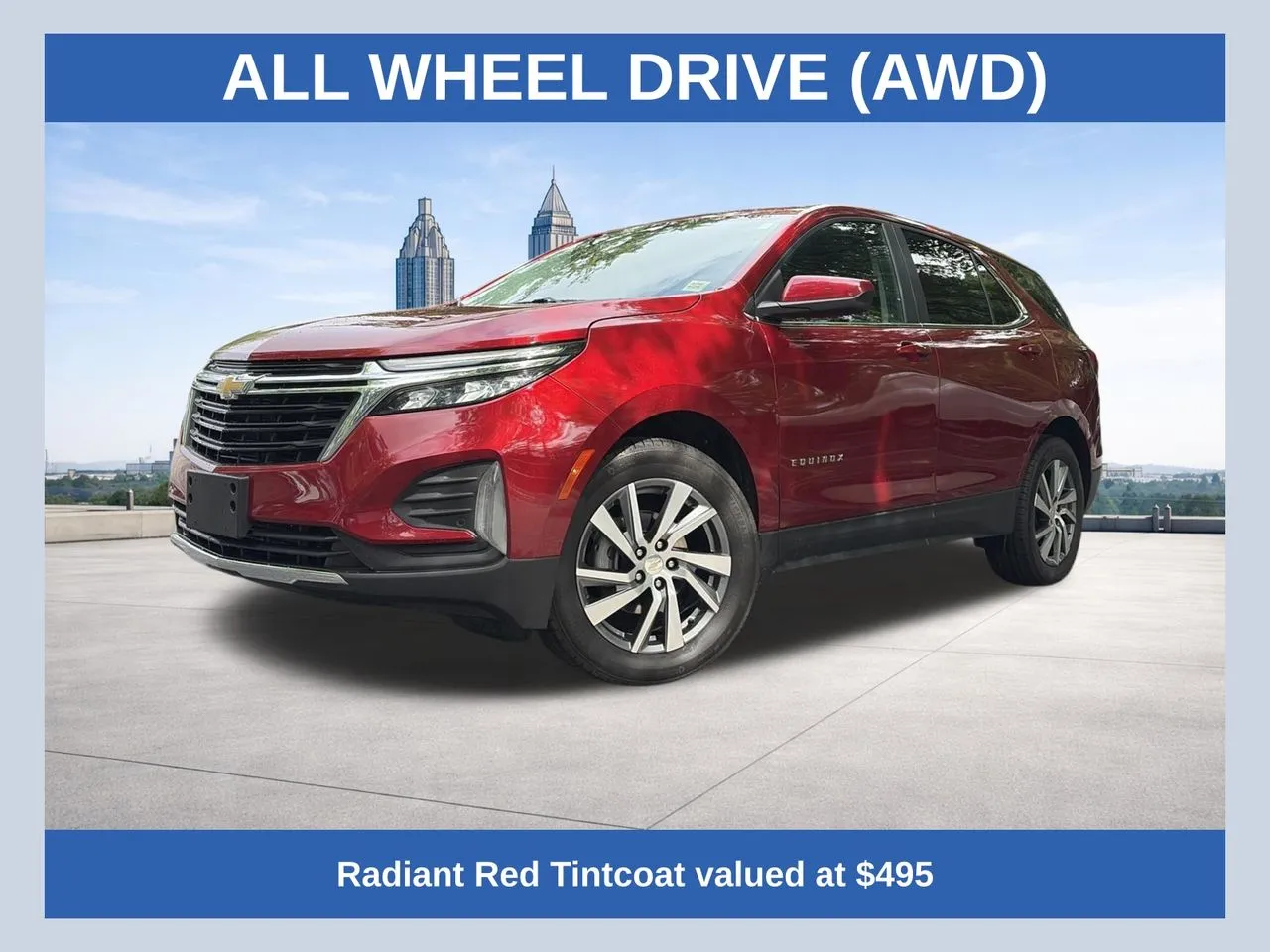 Red 2024 Chevrolet Equinox LT for sale in Marietta, GA