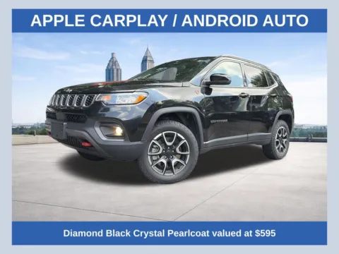 Black 2024 Jeep Compass Trailhawk for sale in Marietta, GA