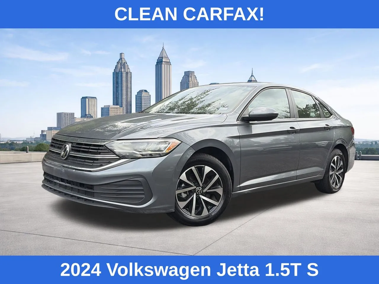Gray 2024 Volkswagen Jetta 1.5T S for sale in Marietta, GA