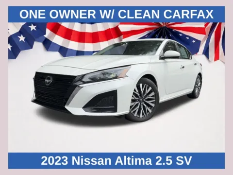 White 2023 Nissan Altima 2.5 SV for sale in Marietta, GA