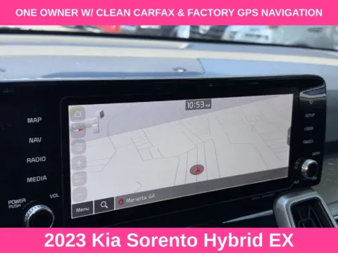 Photos of 2023 Kia Sorento Hybrid EX for sale in Marietta, GA at Nissan of Marietta