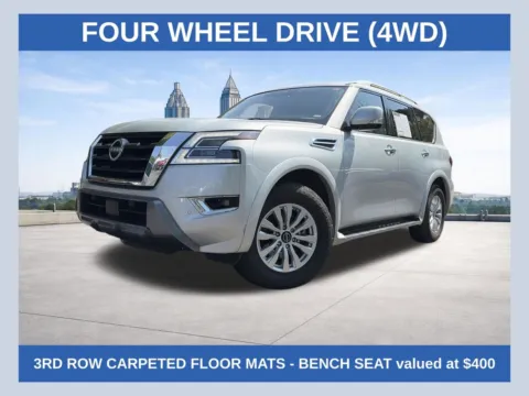 Silver 2024 Nissan Armada SV for sale in Marietta, GA