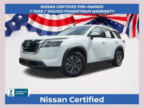 White 2025 Nissan Pathfinder SV for sale in Marietta, GA