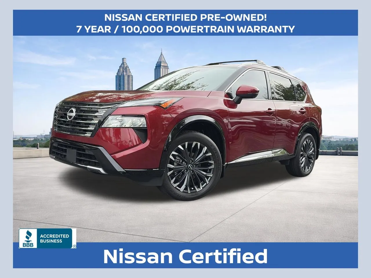 Red 2026 Nissan Rogue Platinum for sale in Marietta, GA