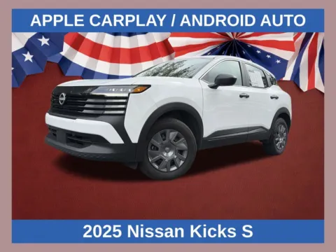 White 2025 Nissan Kicks S for sale in Marietta, GA