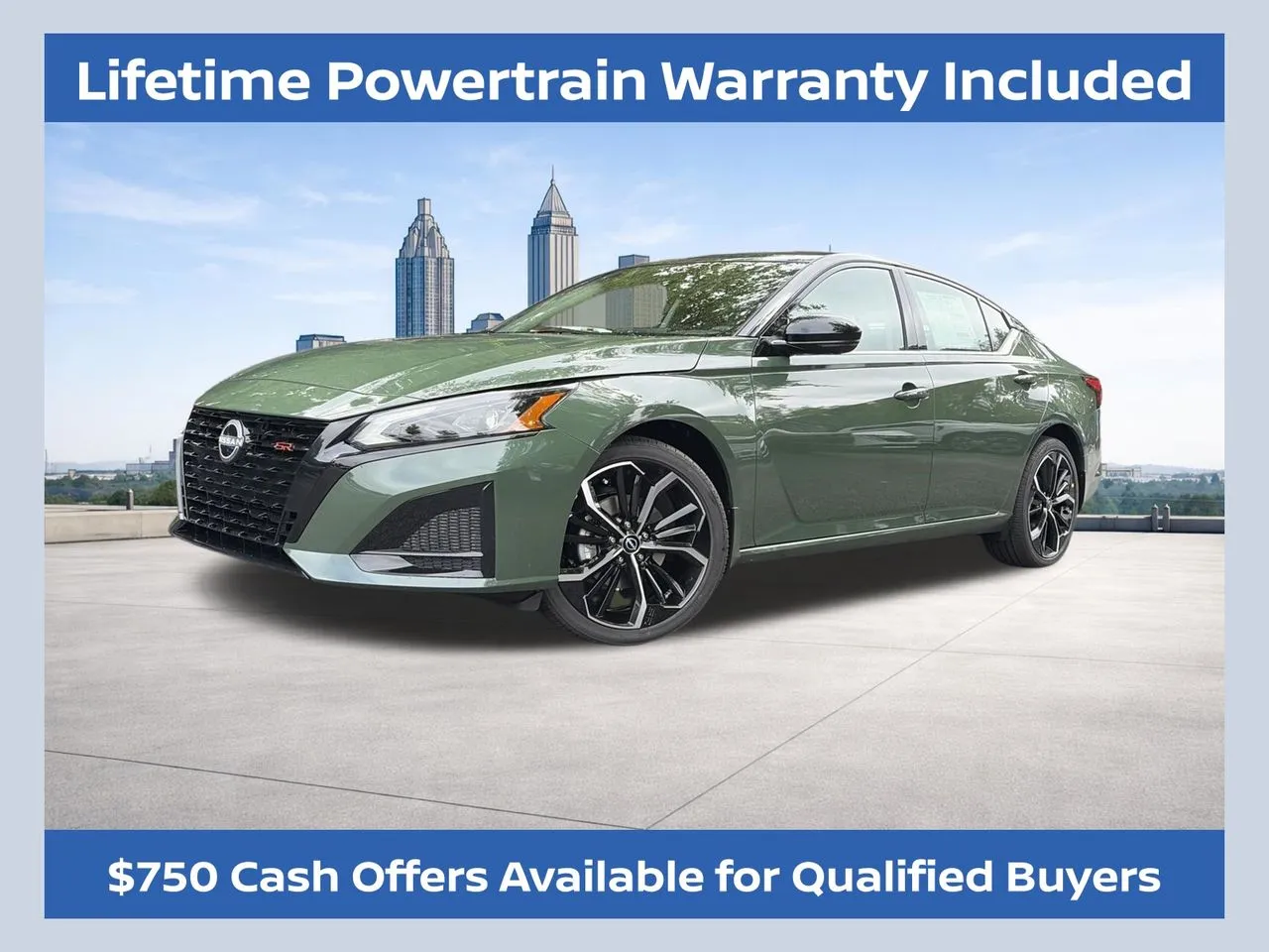 Green 2026 Nissan Altima 2.5 SR for sale in Marietta, GA
