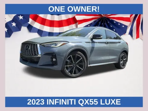 Gray 2023 INFINITI QX55 LUXE for sale in Marietta, GA