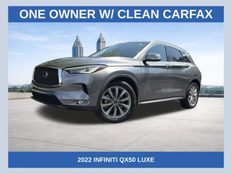 Gray 2022 INFINITI QX50 LUXE for sale in Marietta, GA