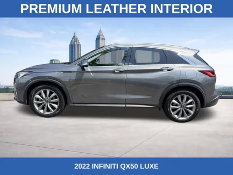 Photos of 2022 INFINITI QX50 LUXE for sale in Marietta, GA at Nissan of Marietta
