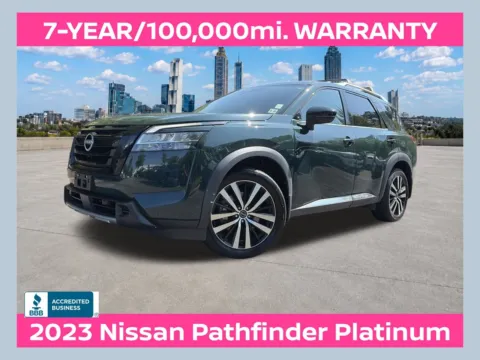 Green 2023 Nissan Pathfinder Platinum for sale in Marietta, GA