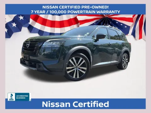 Green 2023 Nissan Pathfinder Platinum for sale in Marietta, GA