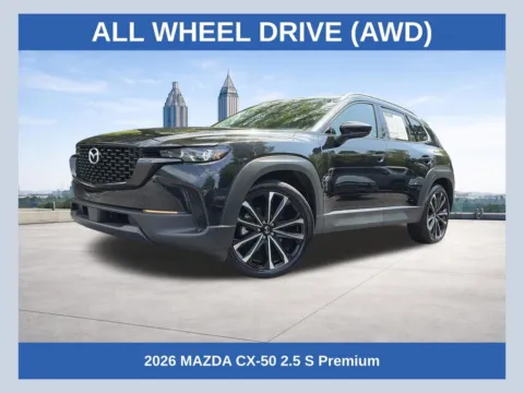 Black 2026 Mazda CX-50 2.5 S Premium for sale in Marietta, GA