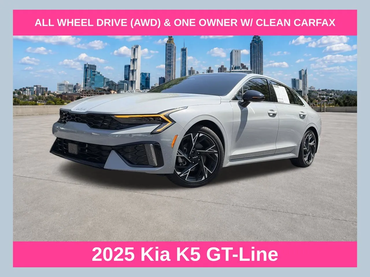 Gray 2025 Kia K5 GT-Line for sale in Marietta, GA