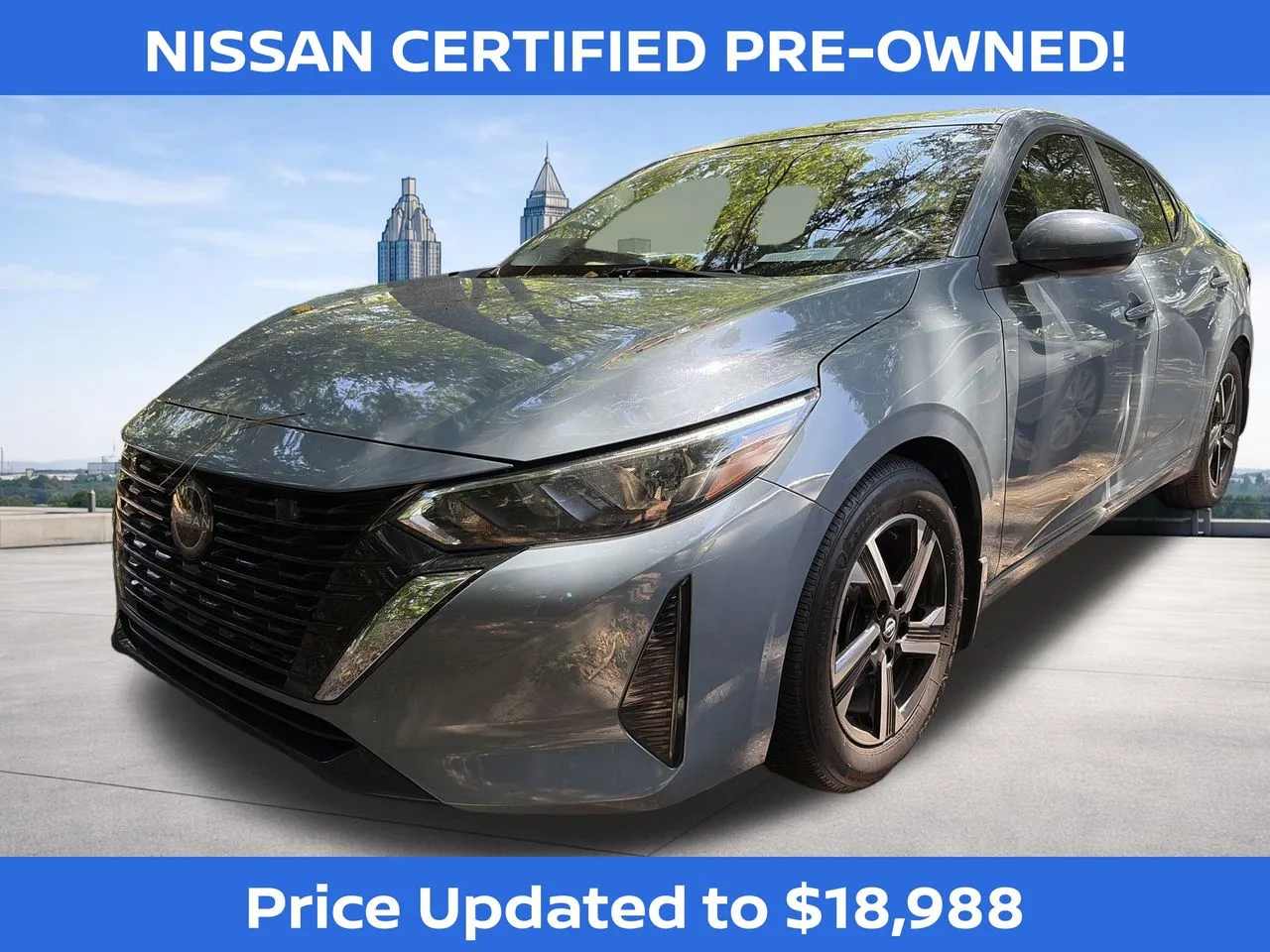 Gray 2024 Nissan Sentra SV for sale in Marietta, GA
