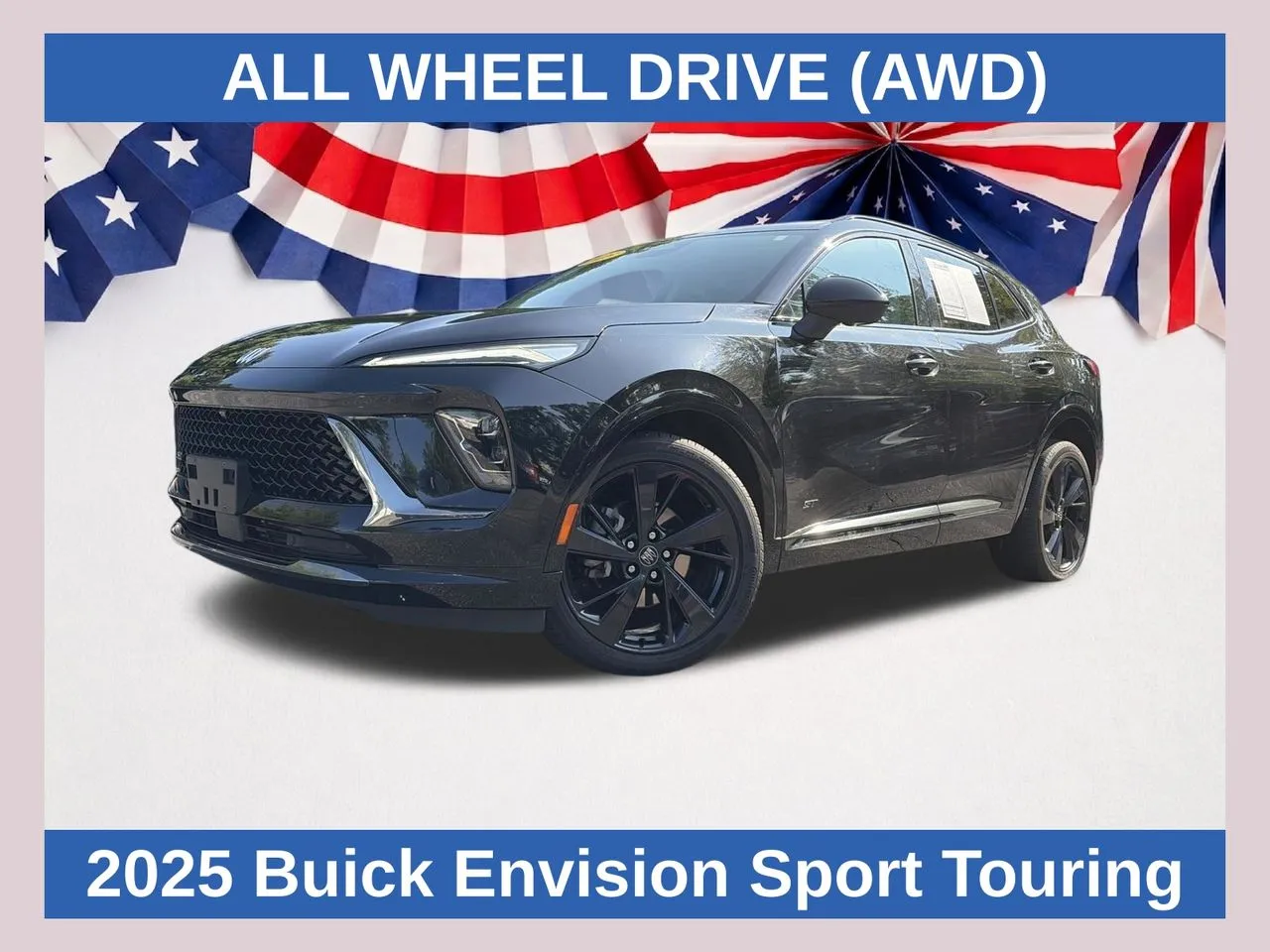 Black 2025 Buick Envision Sport Touring for sale in Marietta, GA