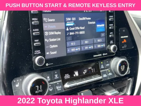 Another view of 2022 Toyota Highlander XLE for sale in Marietta, GA at Nissan of Marietta