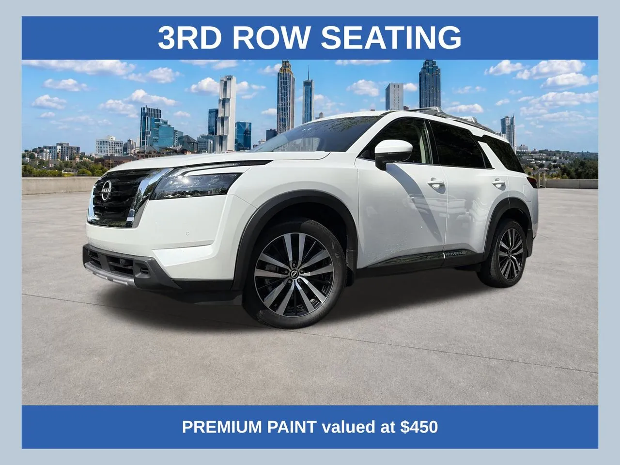 White 2025 Nissan Pathfinder Platinum for sale in Marietta, GA