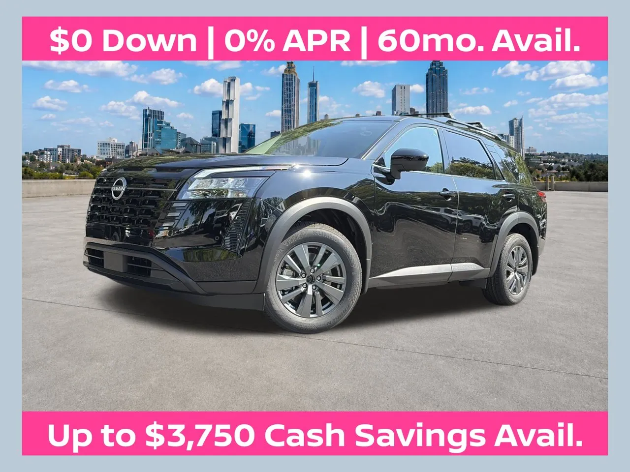 Black 2026 Nissan Pathfinder SV for sale in Marietta, GA