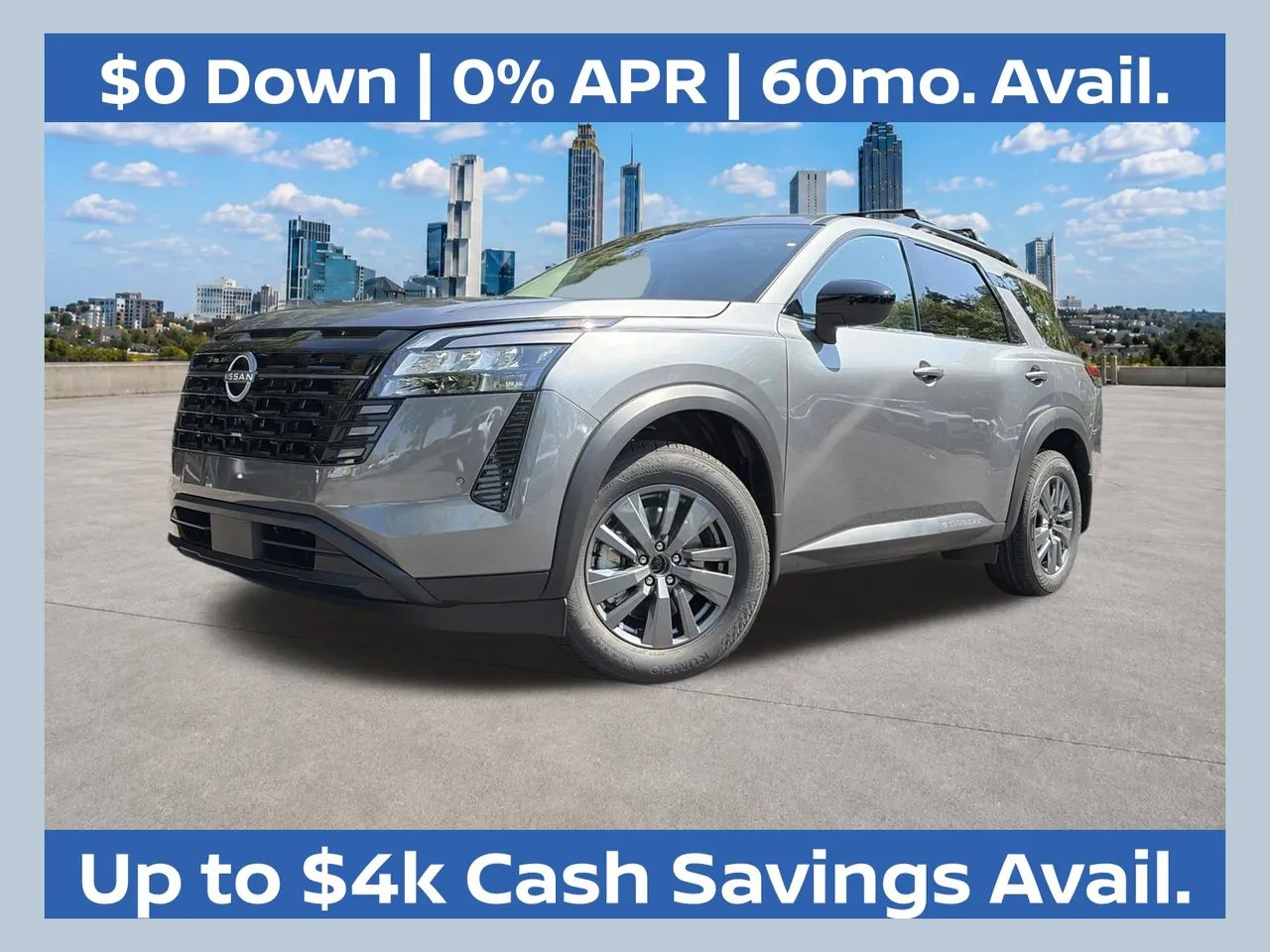 Gray 2026 Nissan Pathfinder SV for sale in Marietta, GA