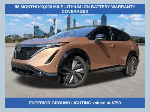 Beige 2024 Nissan Ariya PLATINUM+ e-4ORCE for sale in Marietta, GA