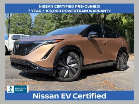Beige 2024 Nissan Ariya PLATINUM+ e-4ORCE for sale in Marietta, GA