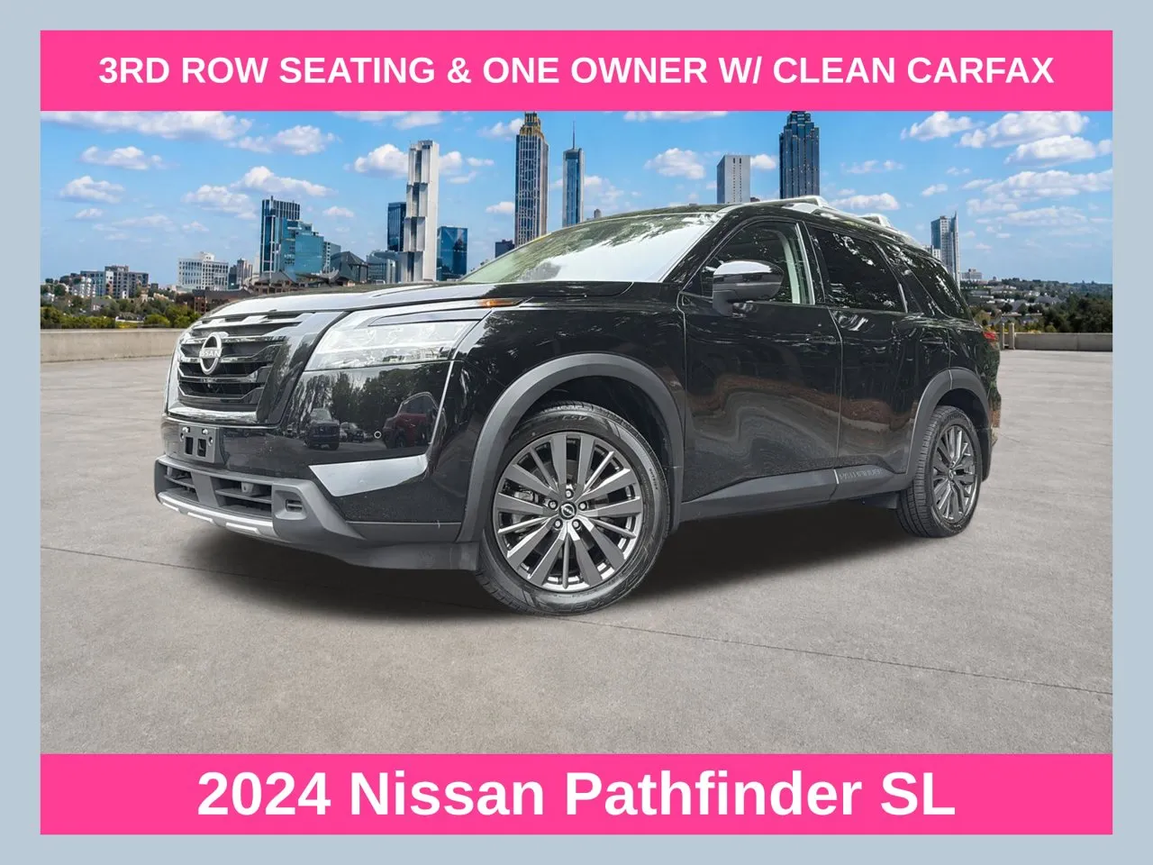 Black 2024 Nissan Pathfinder SL for sale in Marietta, GA
