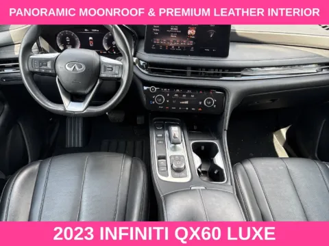 Photos of 2023 INFINITI QX60 LUXE for sale in Marietta, GA at Nissan of Marietta
