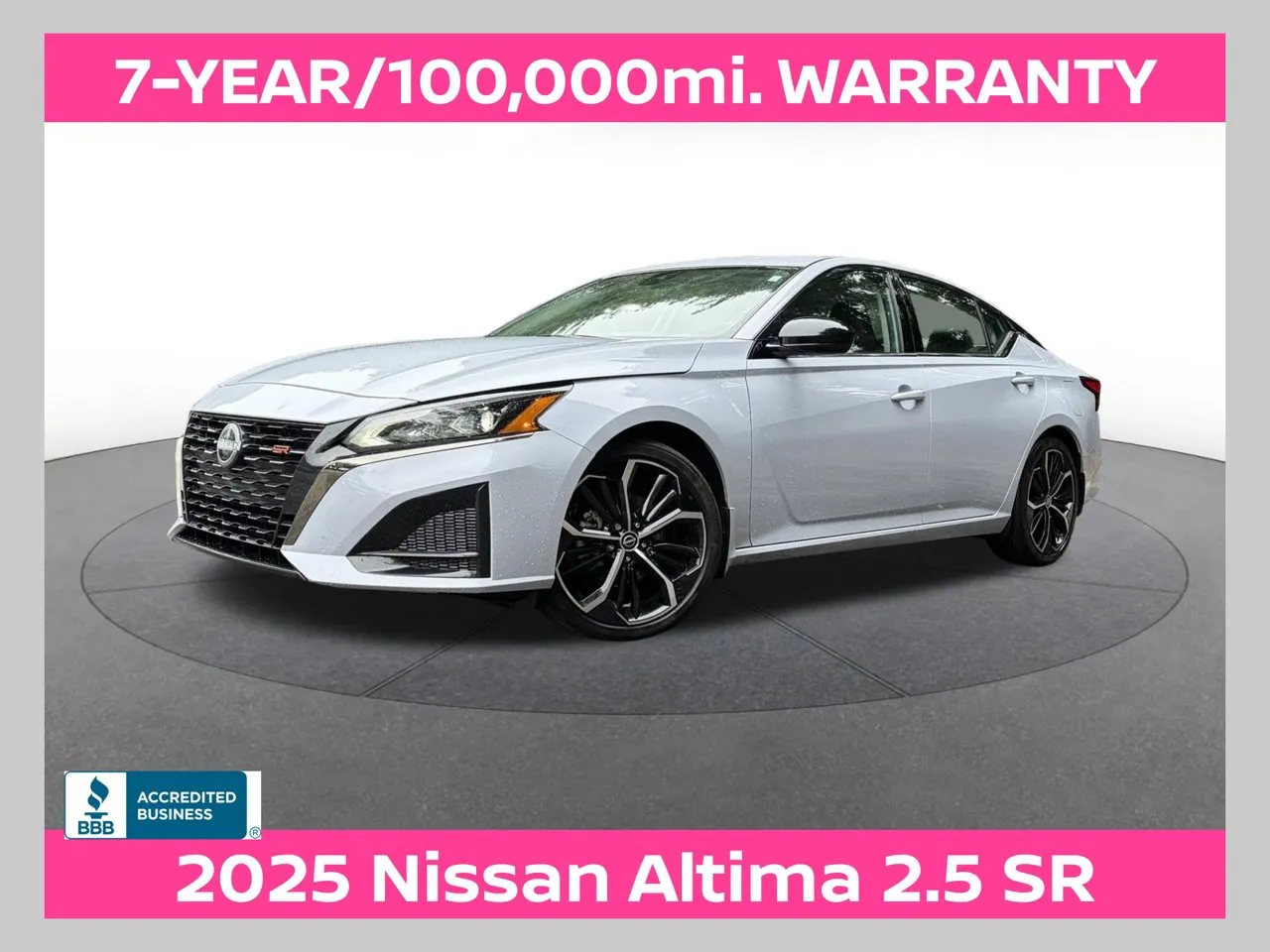 White 2025 Nissan Altima 2.5 SR for sale in Marietta, GA