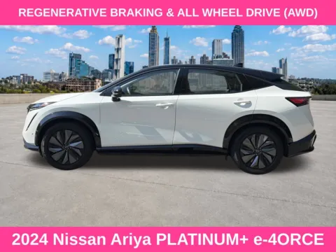Photos of 2024 Nissan Ariya PLATINUM+ e-4ORCE for sale in Marietta, GA at Nissan of Marietta