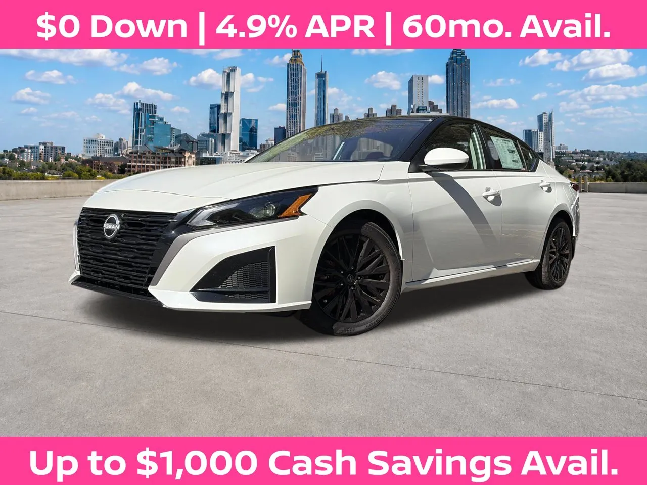 White 2026 Nissan Altima 2.5 SV for sale in Marietta, GA