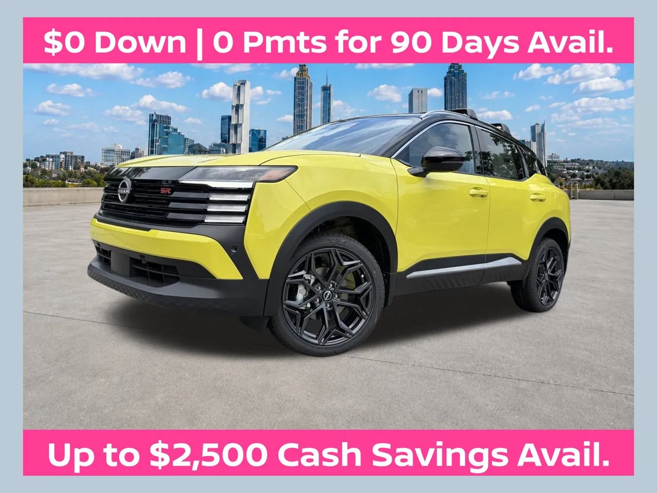 Yellow 2026 Nissan Kicks SR for sale in Marietta, GA