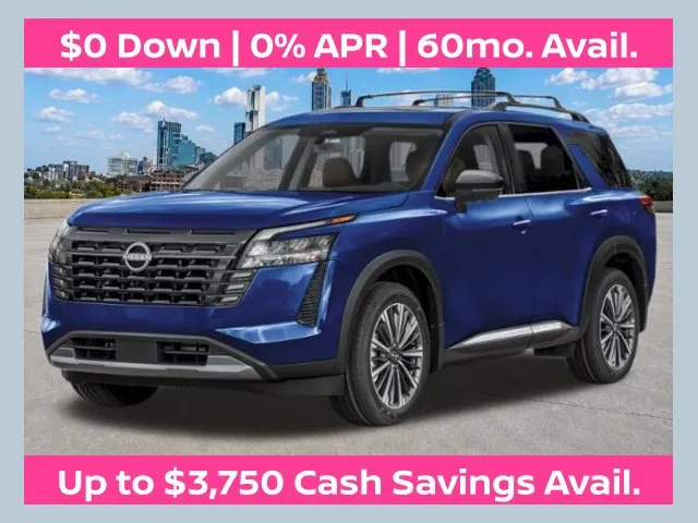 Blue 2026 Nissan Pathfinder Platinum for sale in Marietta, GA