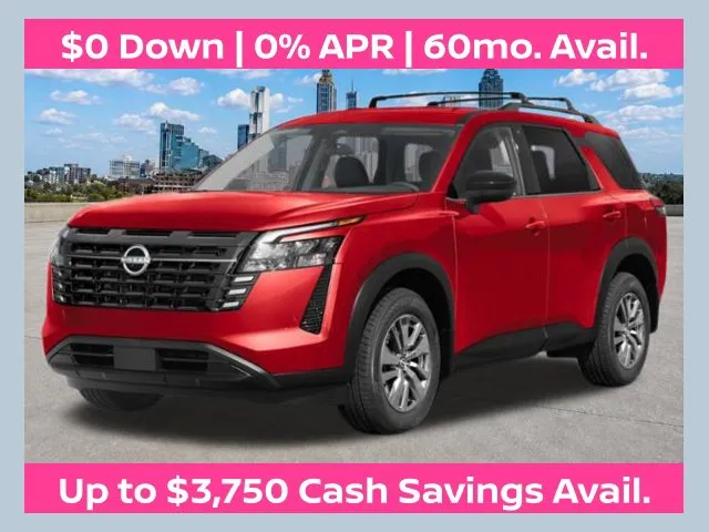 Red 2026 Nissan Pathfinder SV for sale in Marietta, GA