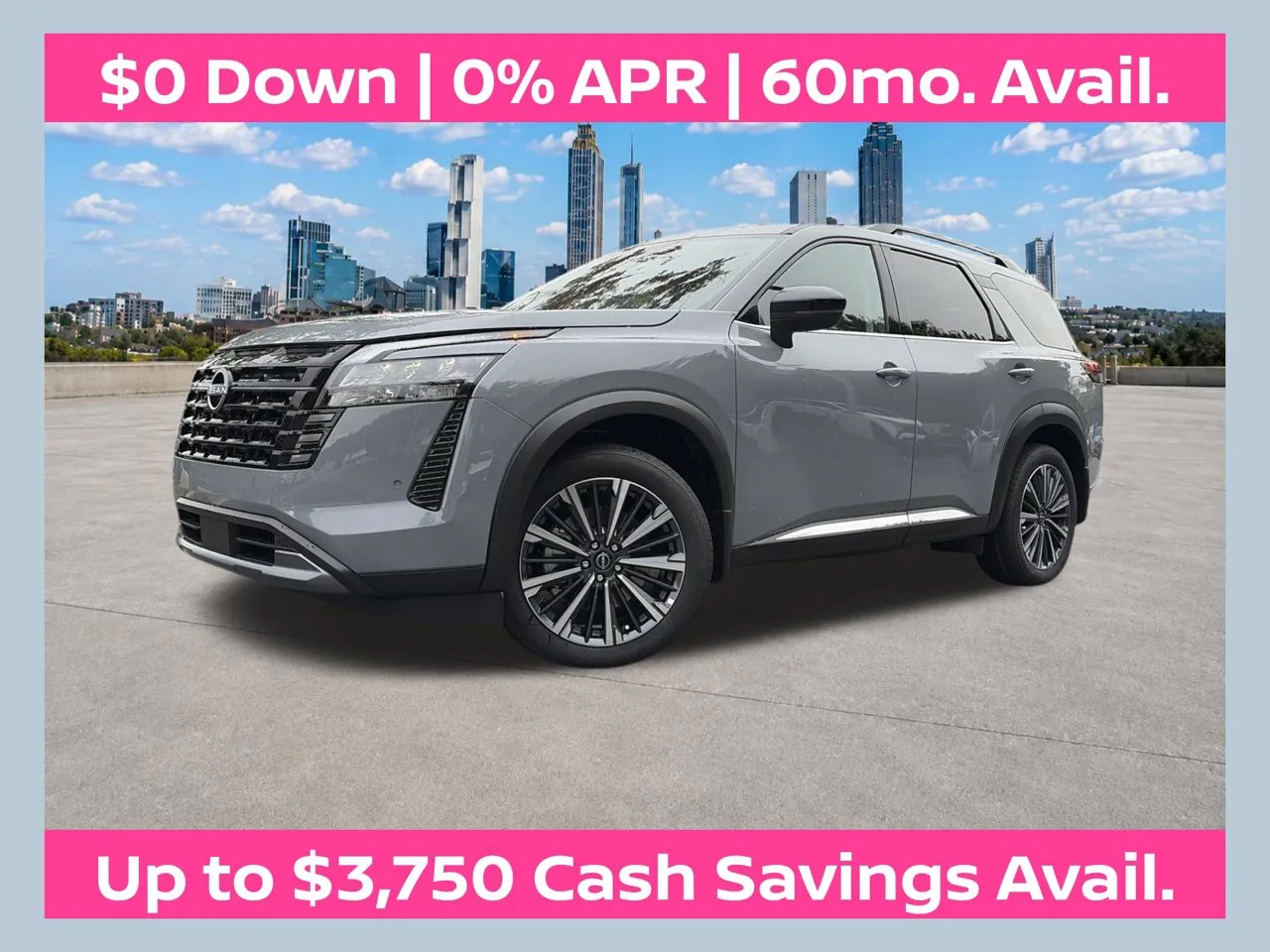 Gray 2026 Nissan Pathfinder Platinum for sale in Marietta, GA