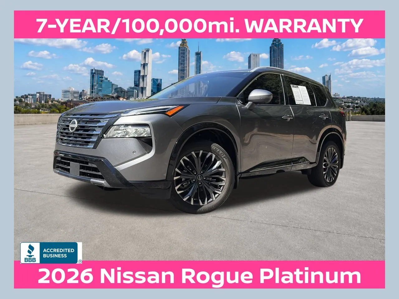 Gray 2026 Nissan Rogue Platinum for sale in Marietta, GA