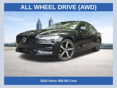 Black 2024 Volvo S60 B5 Core Dark Theme for sale in Marietta, GA