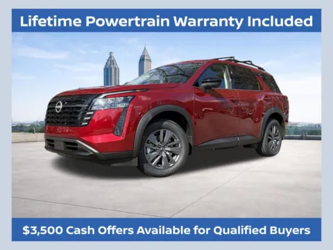 Red 2026 Nissan Pathfinder SV for sale in Marietta, GA