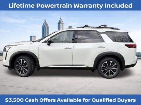 Photos of 2026 Nissan Pathfinder Platinum for sale in Marietta, GA at Nissan of Marietta