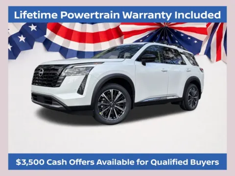 White 2026 Nissan Pathfinder Platinum for sale in Marietta, GA