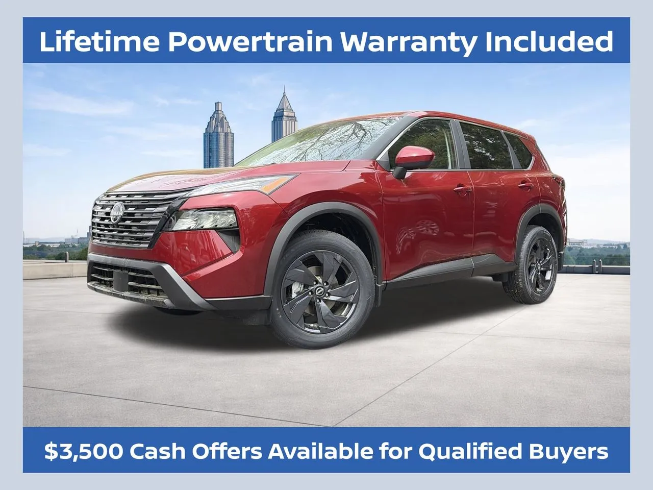 Red 2026 Nissan Rogue SV for sale in Marietta, GA