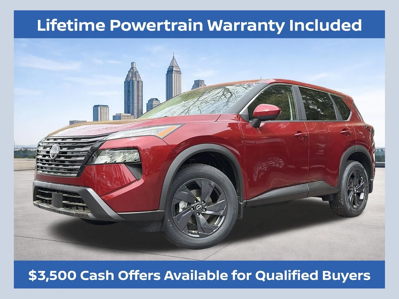 Red 2026 Nissan Rogue SV for sale in Marietta, GA