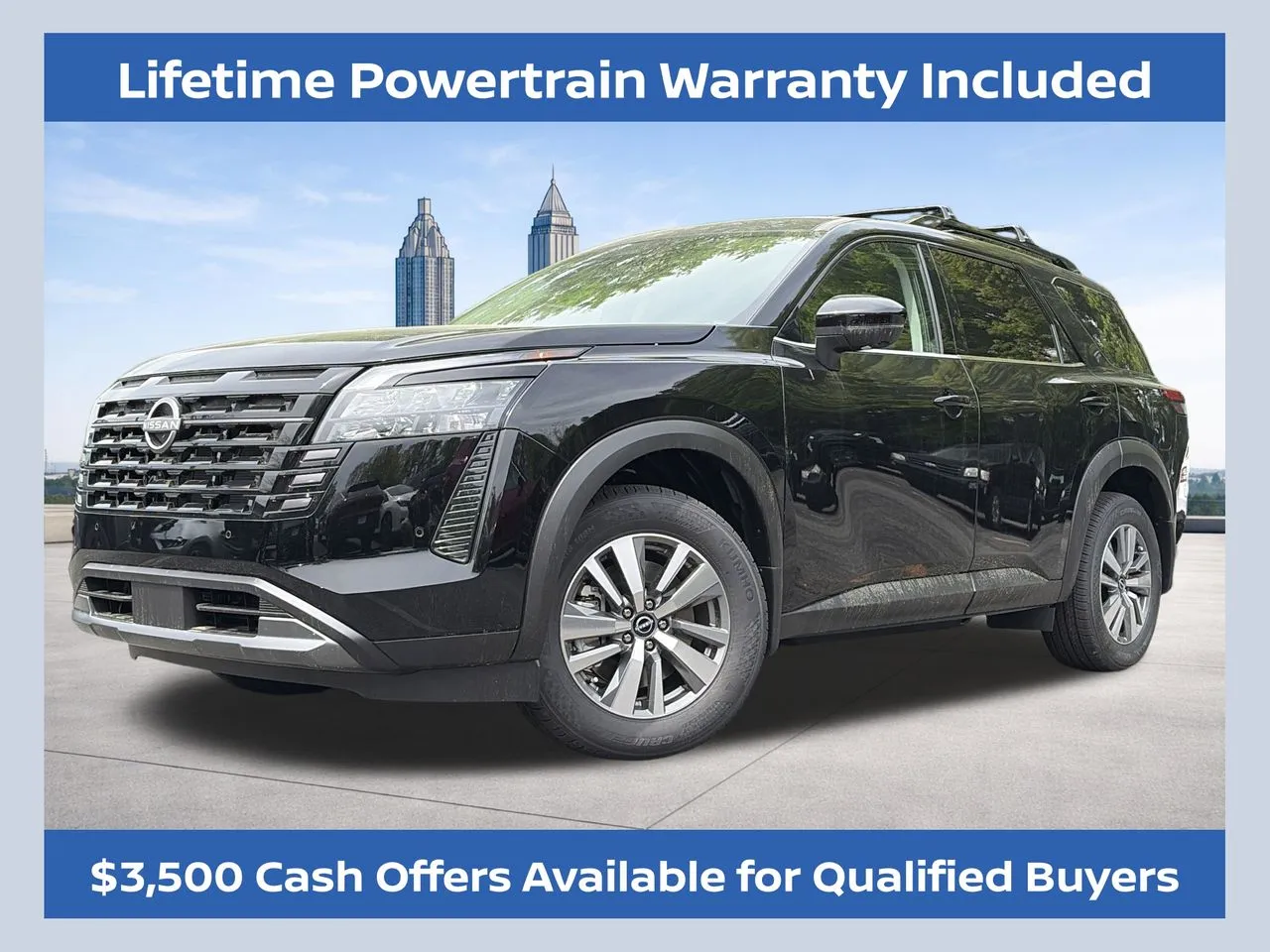 Black 2026 Nissan Pathfinder SL for sale in Marietta, GA