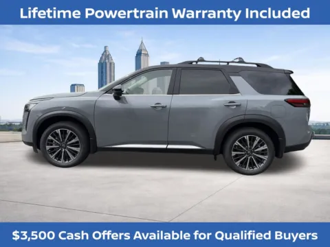 Photos of 2026 Nissan Pathfinder Platinum for sale in Marietta, GA at Nissan of Marietta