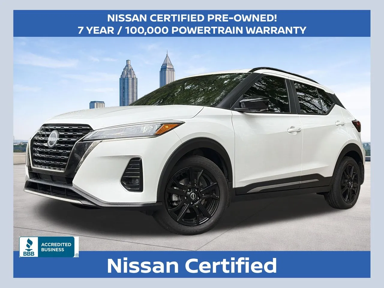 White 2023 Nissan Kicks SR for sale in Marietta, GA