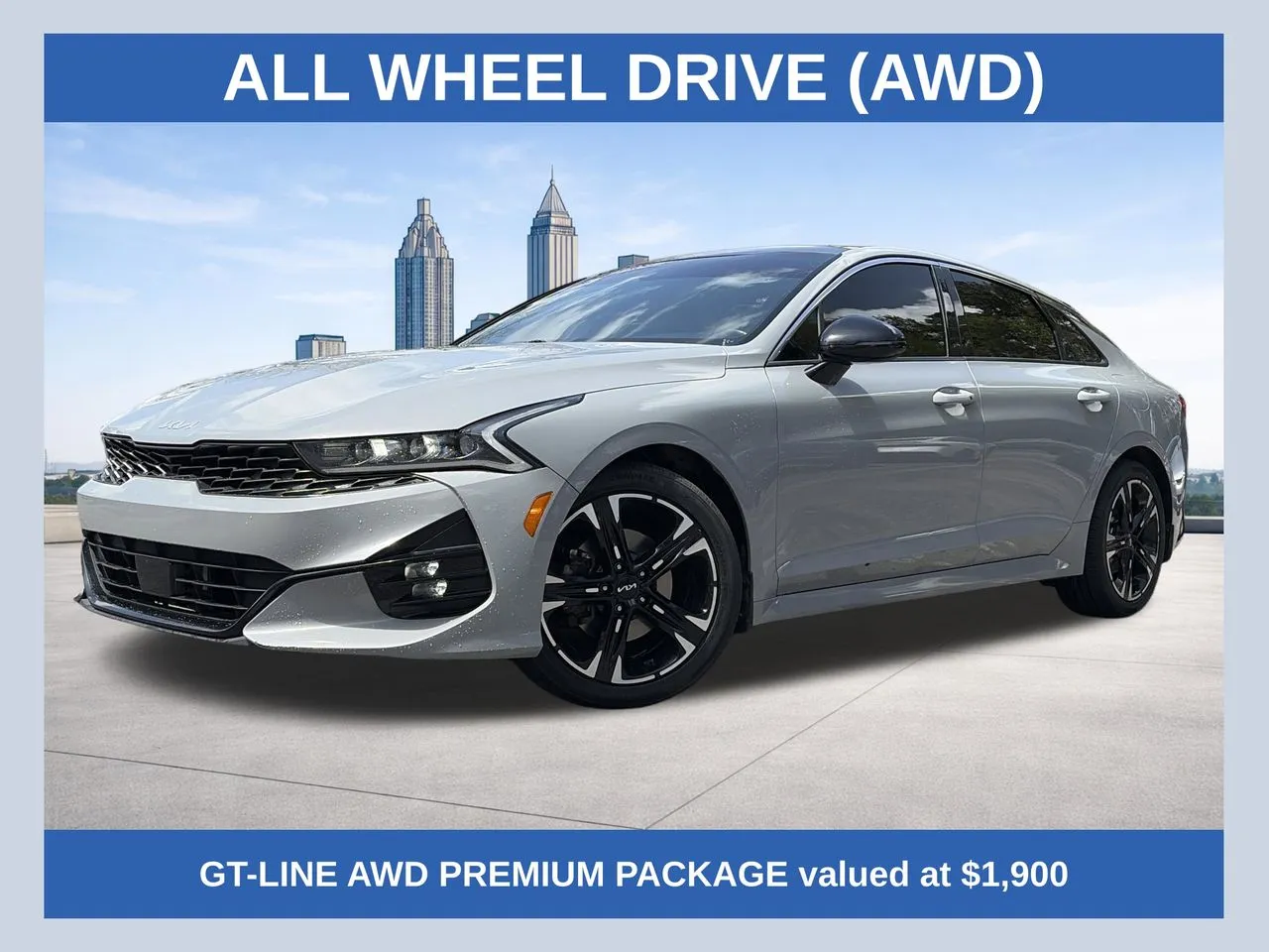 Gray 2022 Kia K5 GT-Line for sale in Marietta, GA