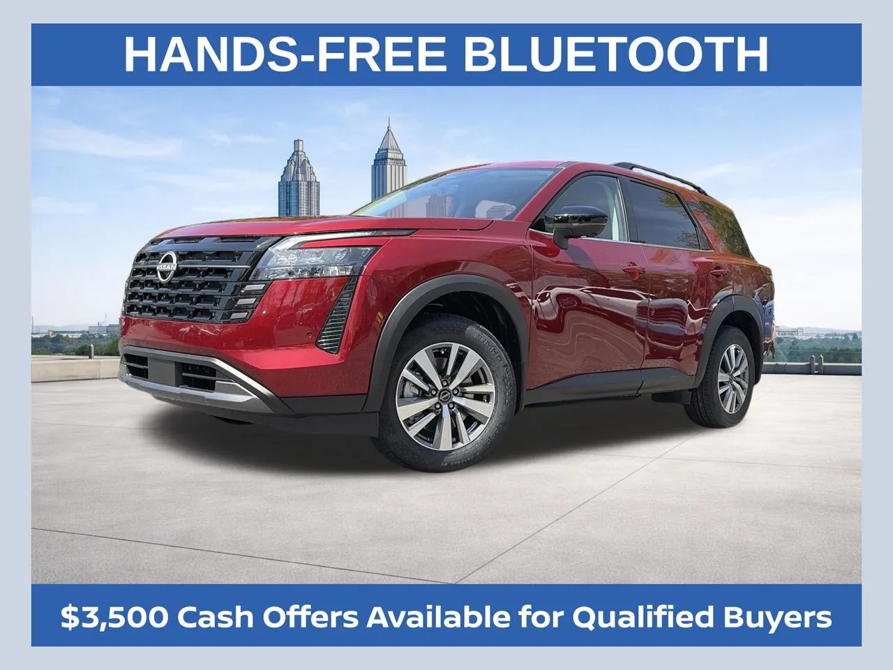 Red 2026 Nissan Pathfinder SL for sale in Marietta, GA